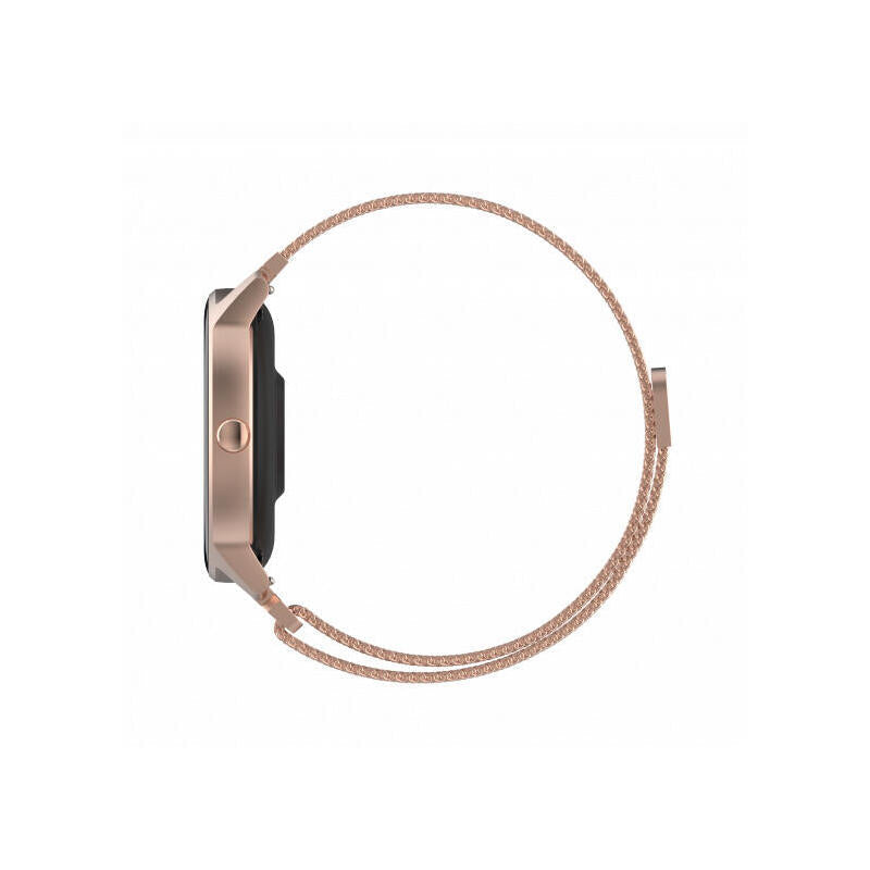 Smartwatch Forever Forevive 2 Slim Sb-325 Notificaciones Frecuencia Cardíaca Rosa Oro