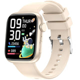 Smartwatch Forever Igo Watch 3 Jw-500 Notificaciones Frecuencia Cardíaca Marfil