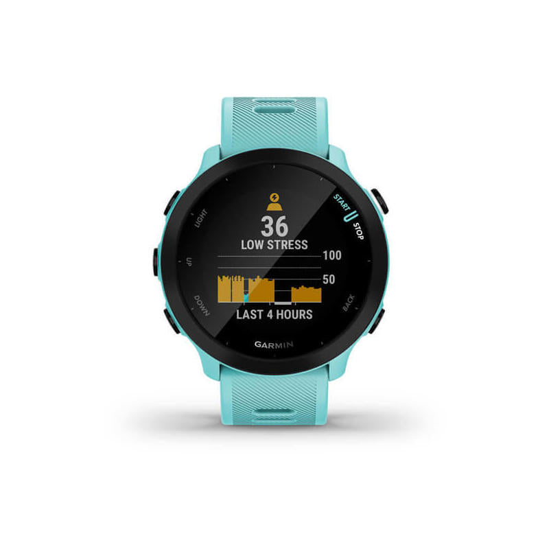 Smartwatch Garmin Forerunner 55/ Notificaciones/ Frecuencia Cardíaca/ Gps/ Azul