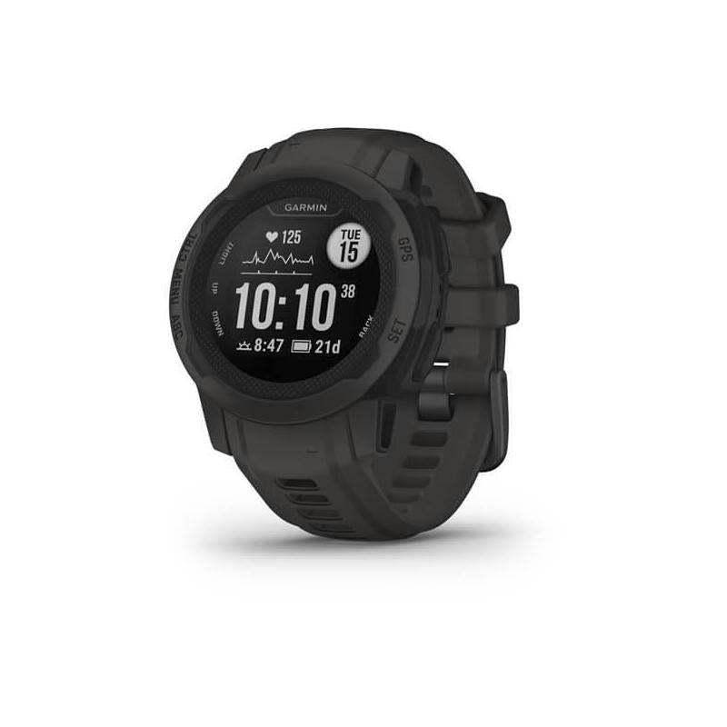 Smartwatch Garmin Instinct 2s Z Czujnikiem TäTna Hrm Elevate (Grafitowy / Grafitowy Pasek)