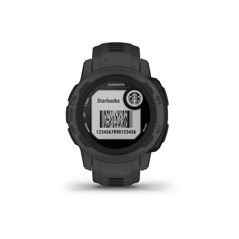 Smartwatch Garmin Instinct 2s Z Czujnikiem TäTna Hrm Elevate (Grafitowy / Grafitowy Pasek)