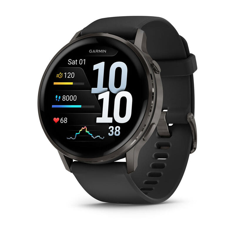 Smartwatch Garmin Venu 4 45 Mm Bisel Negro