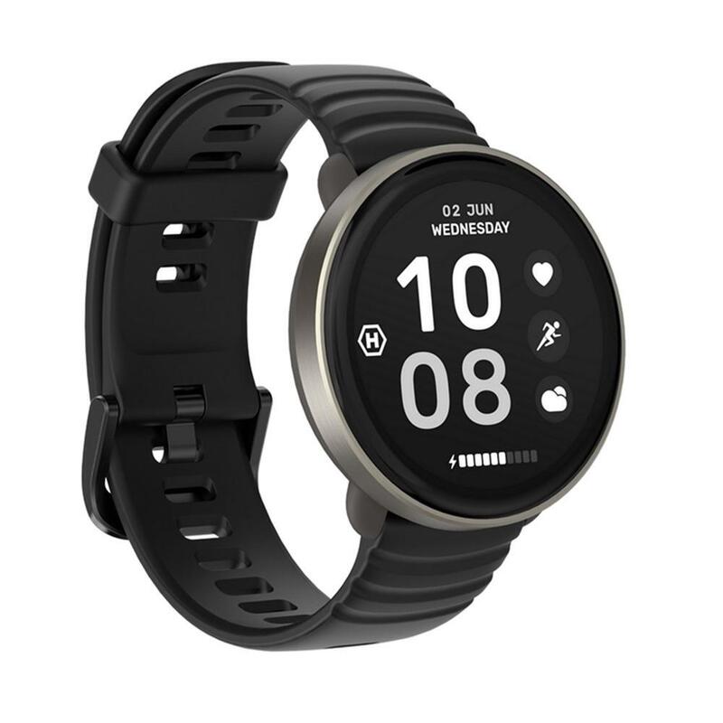 Smartwatch Hammer Ventus Black + Correa Blanca