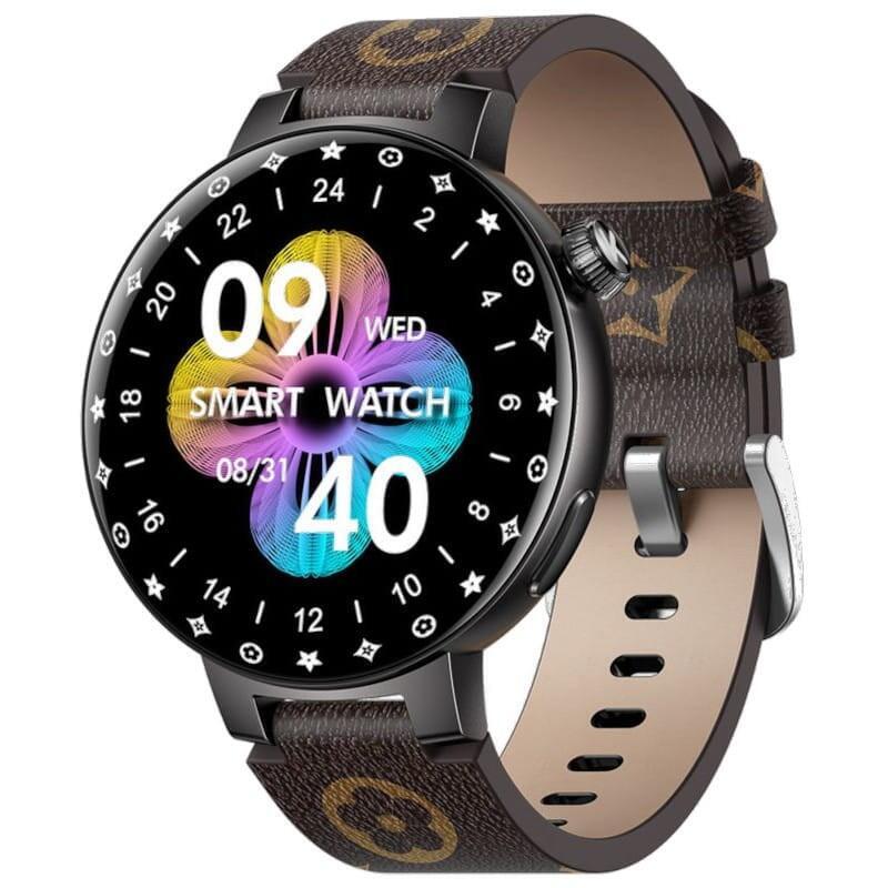 Smartwatch  Kumi Gt6 Pro Gris Con Pantalla Blanco Y Negro