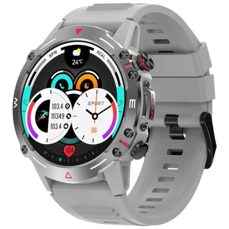 Smartwatch  Lemfo Hk87 Plata