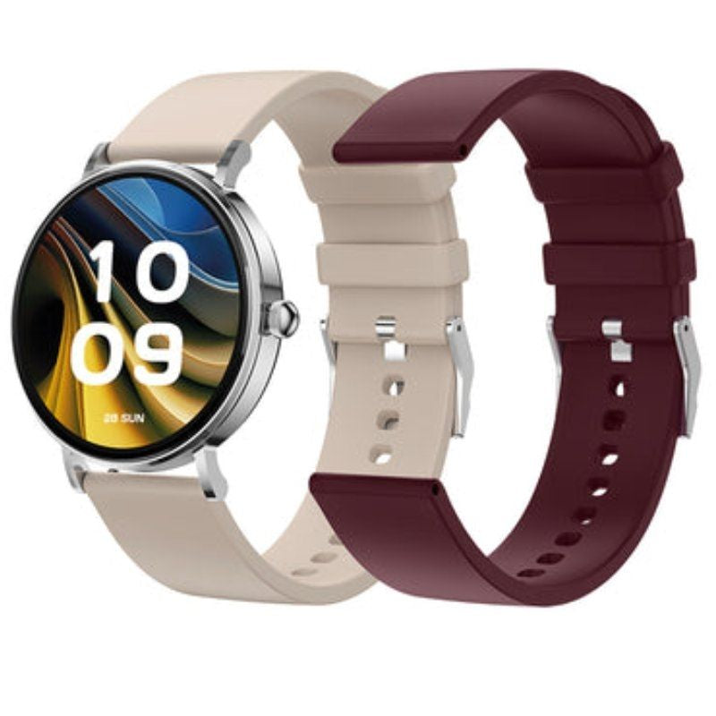 Smartwatch Spc Smartee Duo Velvet 9656b Notificaciones Frecuencia Cardíaca Blanco