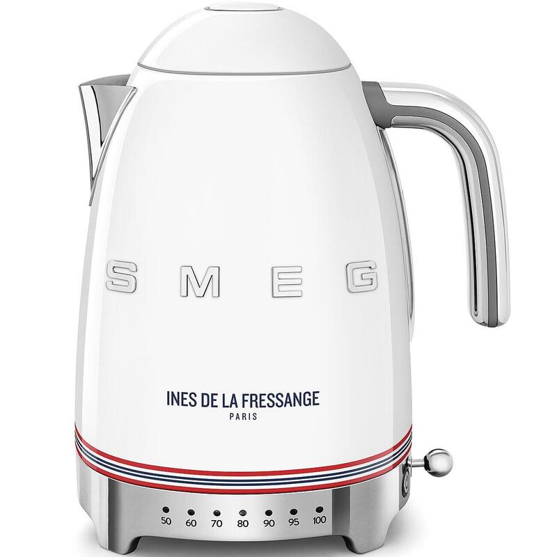 Smeg Wasserkocher Klf04idfeu 1,7l, Blanco, Ines De La Fressange