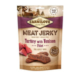 Snack Para Perros Carnilove Meat Jerky Turkey With Venison  100 G