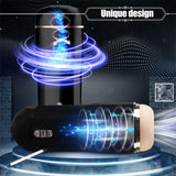 Snow Masturbador Manual Automático Vibración Y Succión