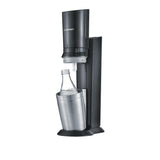 Sodastream Crystal 3.0 Metal, Acero Inoxidable Negro
