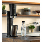 Sodastream Crystal 3.0 Metal, Acero Inoxidable Negro