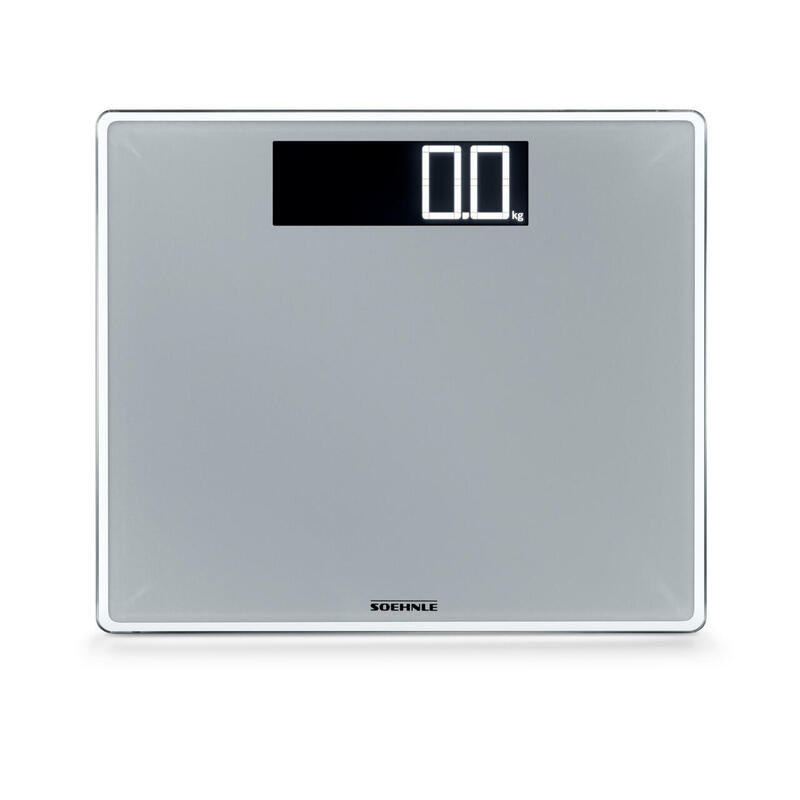 Soehnle Style Sense Safe 300, Personenwaage, Lcd, Edelstahl