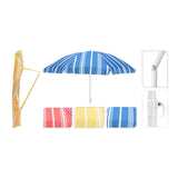 Sombrilla Para La Playa De Rayas 180cm, Colores Surtidos