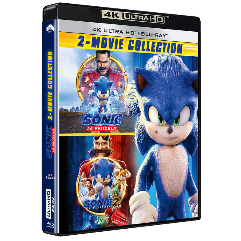 Sonic + Sonic 2 - La Película (Pack 4k Uhd) - Bd