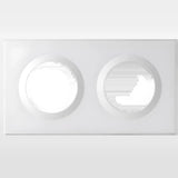 Sonoff Ef2g Blanco - Marco Doble Para Interruptores Inteligentes De Pared