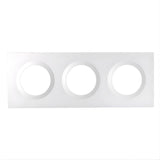 Sonoff Ef3g Blanco - Marco Triple Para Interruptores Inteligentes De Pared
