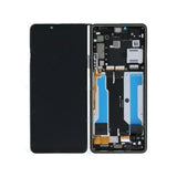 Sony Xperia 10 Iii Lcd Screen With Frame - Black