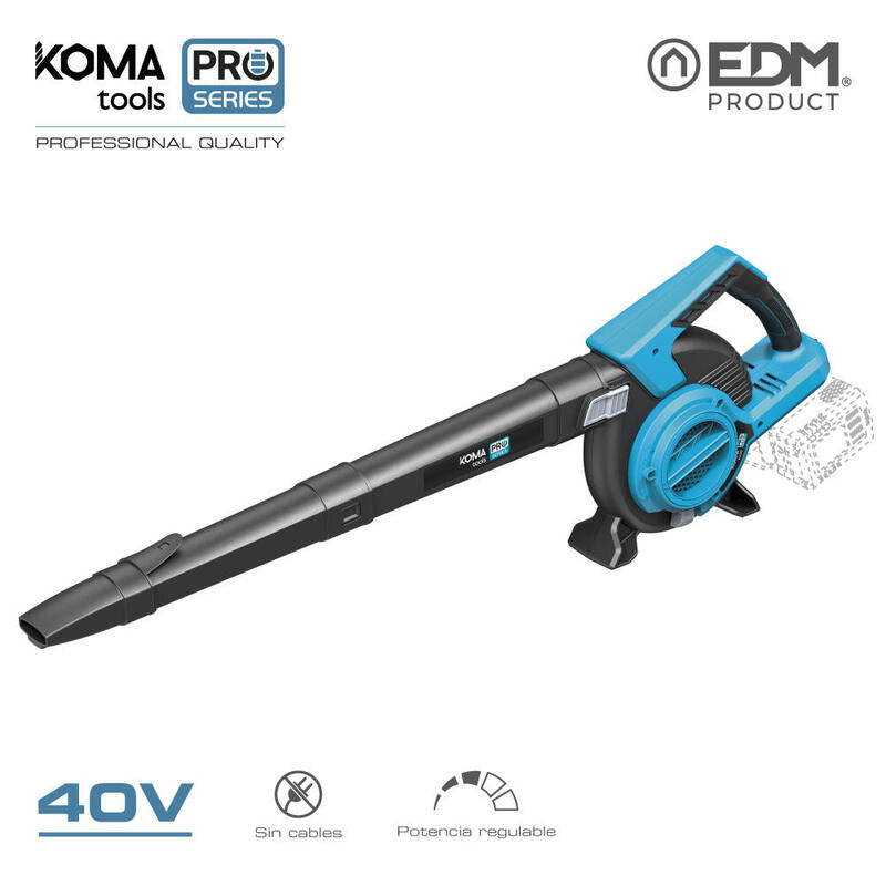 Soplador - Aspirador - Triturador 40v (Sin Baterias Y Cargador) Brushless Koma Tools Edm