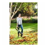 Soplador De Hojas A Batería Ryobi One+ Rbl18jb40f, 18 Voltios (Verde/Negro, Batería De Iones De Litio De 4,0 Ah)