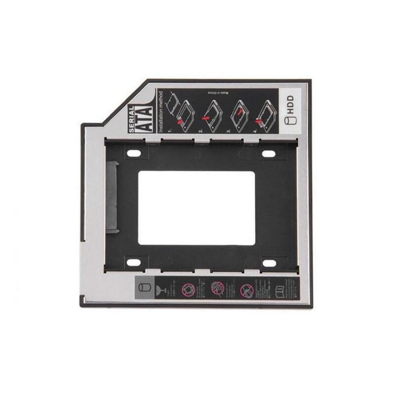 Soporte Carcasa Caddy Cd Dvd Para Disco Duro 2.5 2nd Sata 9.5mm Universal