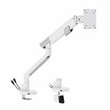 Soporte De Escritorio Gas Para 1 Monitor Led/Lcd De 17 A 35 Pulgadas, L-29gd, 2-11kg, 2xusb 3.0, Blanco Premium