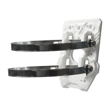 Soporte De Poste - Compatibilidad Universal - Apto Para Uso En Exterior - Pasador De Cables