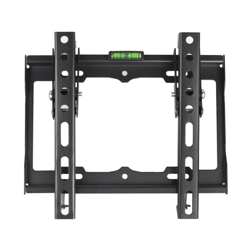 Soporte De Tv Maclean, Vesa Máximo 200x200, 13-42", Hasta 25kg, Negro, Mc-942