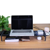 Soporte Elevador Para Monitor Hub X4 Usb 3.0