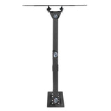 Soporte Maclean Mc-700n  Para Tv, Universal, Compatible Con Estándar Vesa 200x200 Máx, 23-43", 30kg, Negro