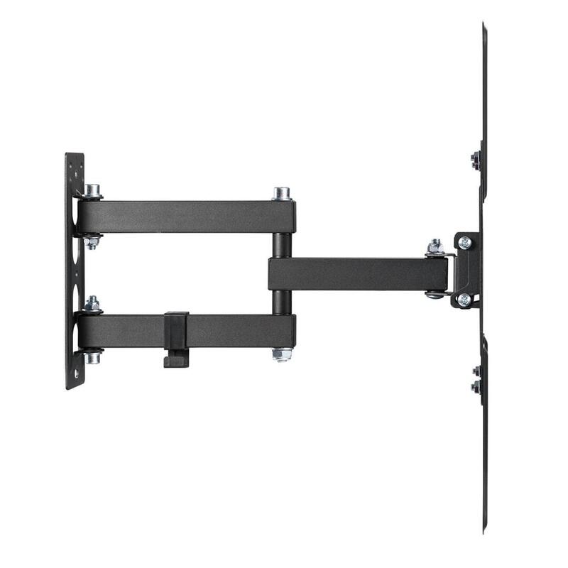 Soporte Maclean Para Tv O Monitor, Universal, Vesa Máx. 400x400, 23-55", 30kg, Negro, Mc-701n