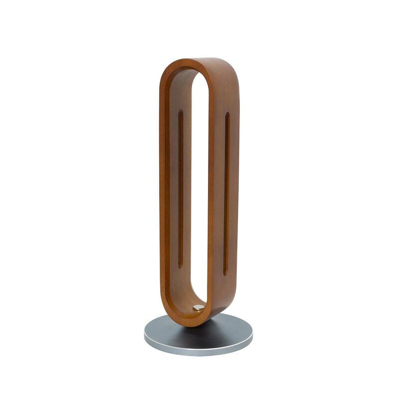 Soporte Para Auriculares De Madera De Bambú Para Auriculares, Base De Aluminio, Hasta 5 Kg, Supraaurales, Marrón/Plateado