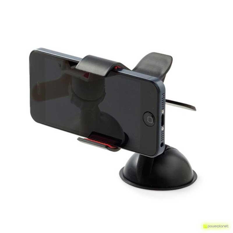 Soporte Para Coche Universal Ventosa Negro