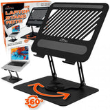 Soporte Para Portátil Ajustable, Giratorio Y Ergonómico 10-17 Soporte Para Portátil Roto Mt2662