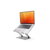 Soporte Para Portatil Innovagoods Lastan  Hasta 18" - Regulable En Altura - Angulo Ajustable - Antideslizante - Ligero -