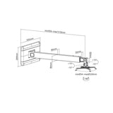 Soporte Para Proyector Luz Corta Maclean Mc-945