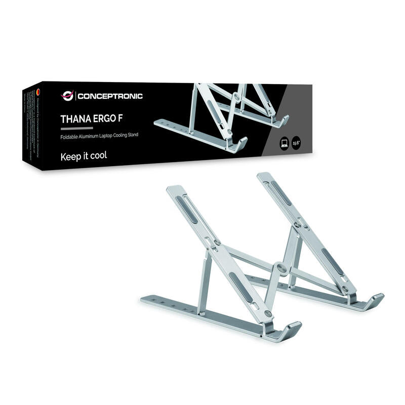 Soporte Portatil Conceptronic Thana Ergo F Aluminum