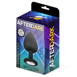 Sparkly Plug Anal Silicona Talla M 8 Cm X 3.5 Cm