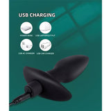 Spear Plug Anal Con Vibracion Usb Silicona