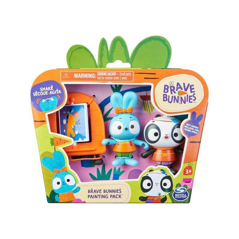 Spin Master Brave Bunnies - Pintar Con Boo Bunny Y Panda 6064186