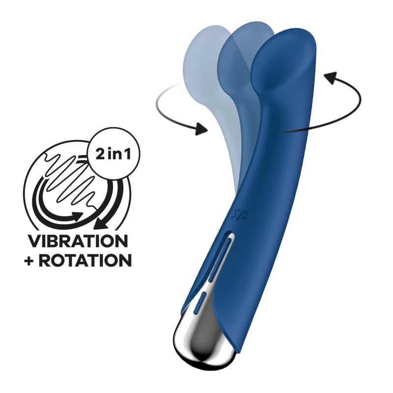 Satisfyer - Spinning G-Sport 1 Vibrador Rotador Azul