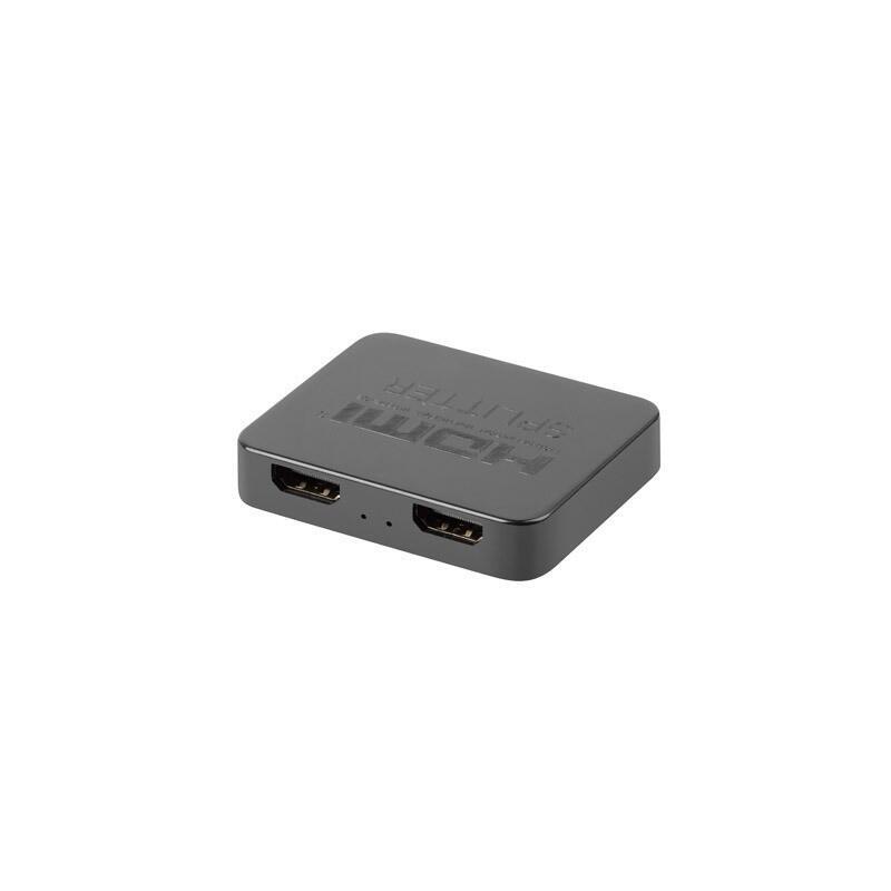 Splitter Video Hdmi- 2x Hdmi 4k + Port Usb-C Negro