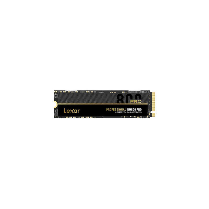 Ssd Lexar 2tb Nm800 Pro M.2 2280 Pcie 4.0 X4 3d Nand Tlc Intern Retail