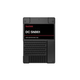 Ssd Sandisk Dc Sn861 1.92tb U.2 Pcie Gen5 Nvme Write Speed 3600 Mbytes/Sec Read Speed 13700 Mbytes/Sec 15mm Sds6ba119psp9x30ts2525