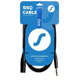 Ssq Jsxm5 Ss-1464 Cable Jack Stereo - Xlr 3-Pin Male 5 M Black