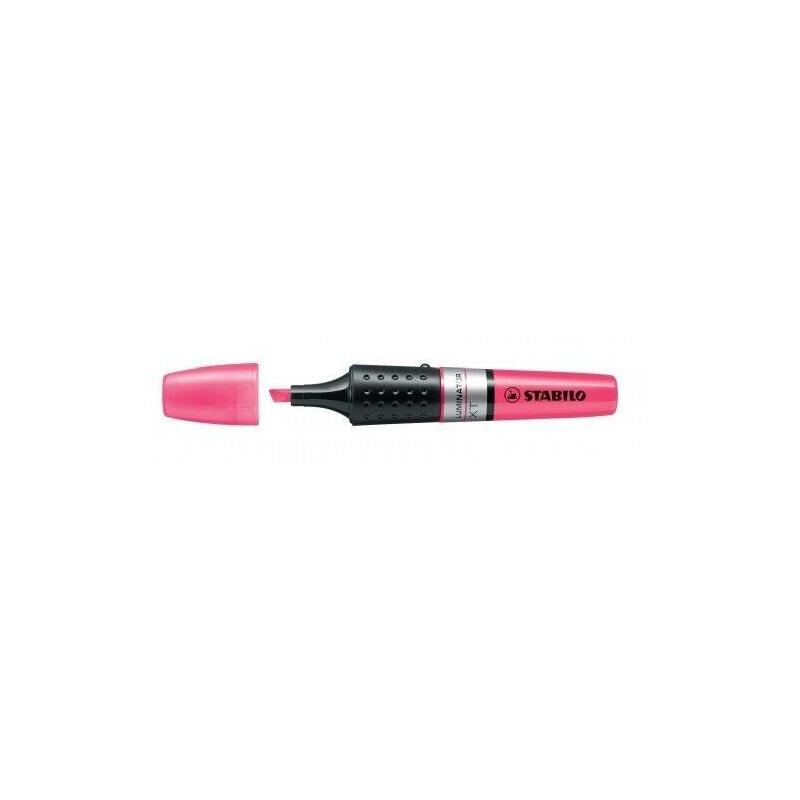 Stabilo Marcador Fluorescente Luminator Trazo 5mm Rosa