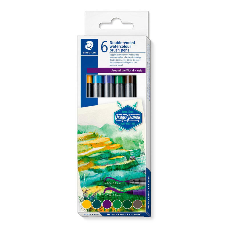 Staedtler "Design Journey" Around The World Asien Set