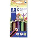Staedtler Noris Colour 185 Laápiz De Color 12 Pieza(S) Negro, Azul, Marrón, Verde, Azul Claro, Verde Claro, Magenta, Naranja, Melocotón, Rojo, Violeta, Amarillo