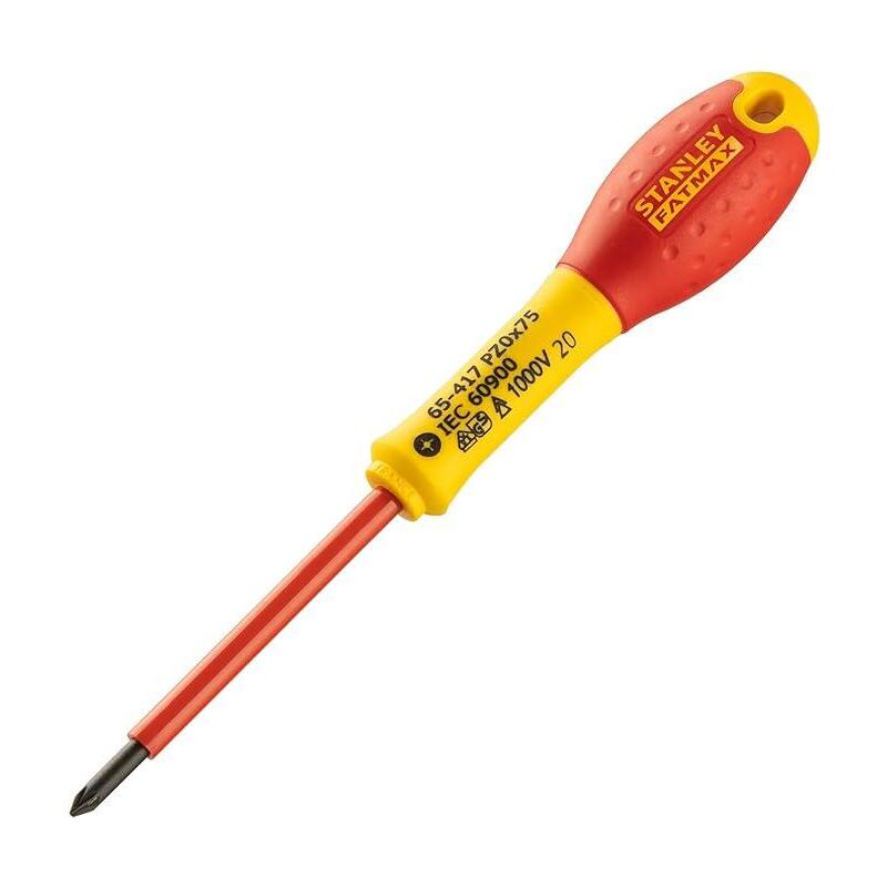 Stanley Fatmax Screwdriver Vde Pz0x75 Mm, 1000v (With Blister)