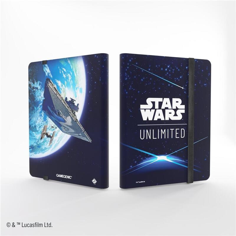Star Wars: Unlimited 18 Pocket Album Card Back Blue