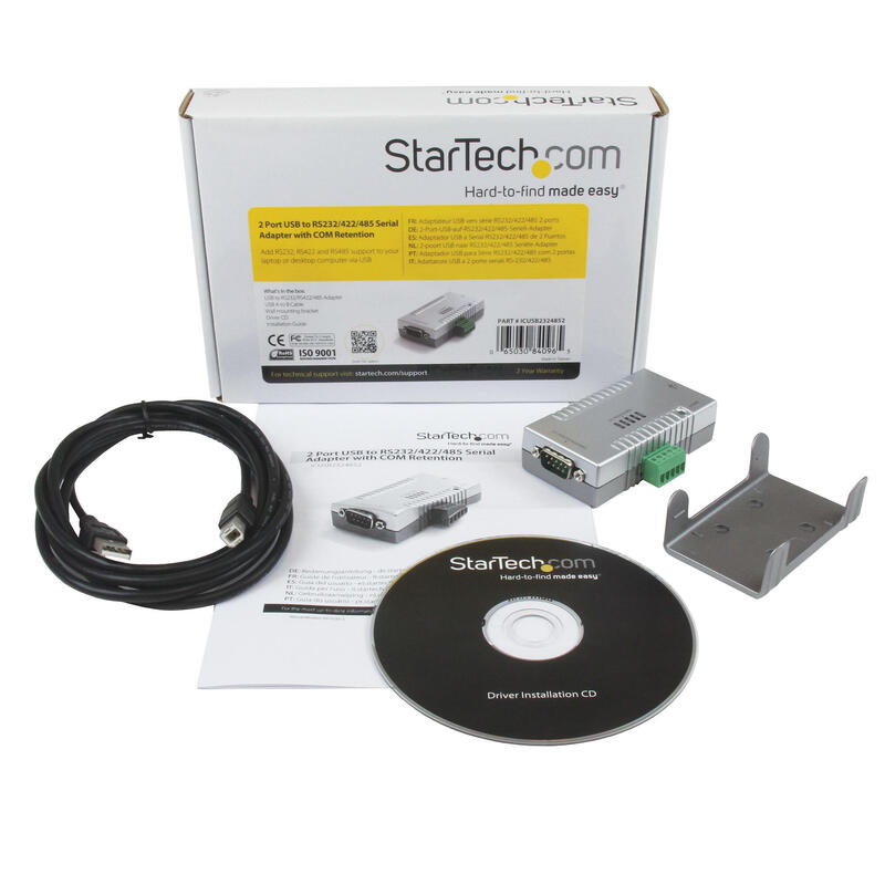 Startech Adaptador Concentrador Hub Industrial Usb